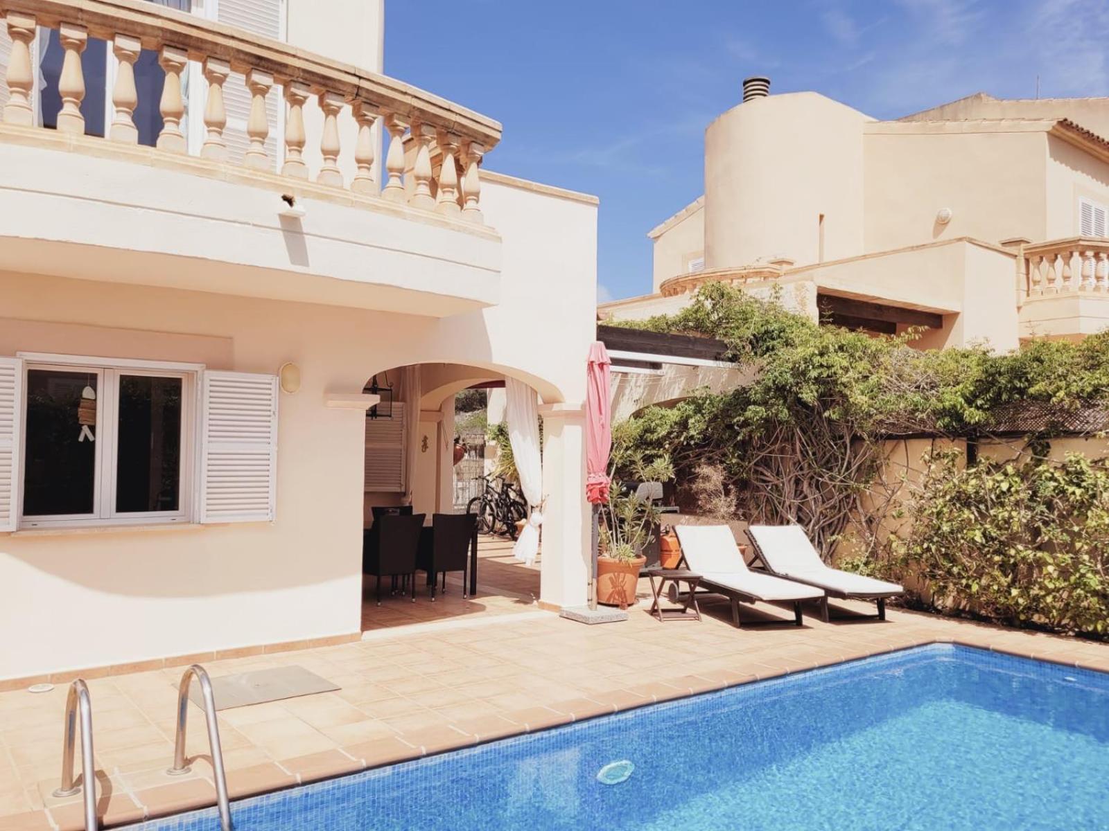 Ferienhaus Casa Yelmo Cala Mandia  Exterior photo